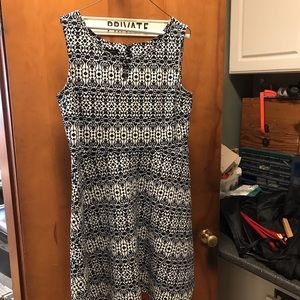 Talbots Blue and White sundress size Large